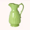 Rice By Rice Large Neon Green Ceramic Jug