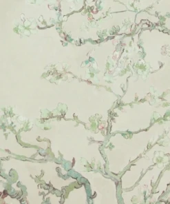 BN Van Gogh Wallpaper - Almond Blossom Smoke