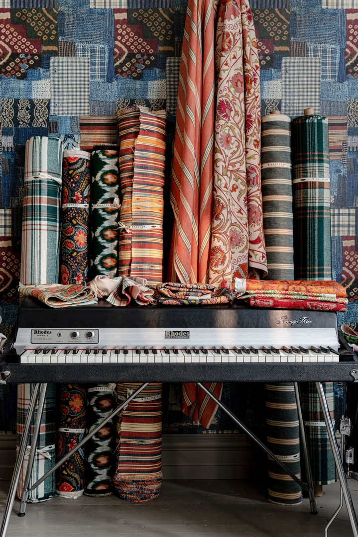 Mind The Gap New Woodstock Fabrics - Bohemian Floral Linen & Cotton Fabric for Homeware & Folk Couture 9 Mind The Gap New Woodstock Fabrics, Woodstock