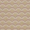 Liberty Fabrics Deco Scallop Multi Jacquard Fabric, Lacquer