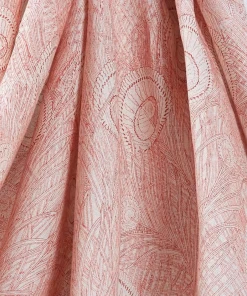 Liberty Fabrics Marlow Linen Fabric In Lichen Pewter Plaster Pink