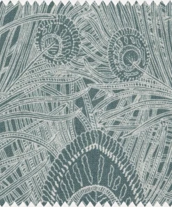 Liberty Fabrics Marlow Linen Fabric In Lichen Pewter Plaster Pink