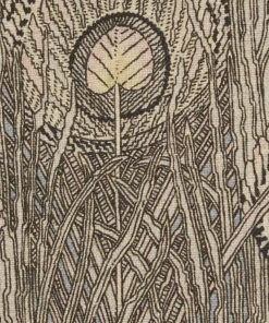 Liberty Fabrics New Hera Feather Ladbroke Linen, Pewter