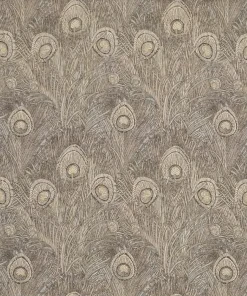 Liberty Fabrics New Hera Feather Ladbroke Linen, Pewter