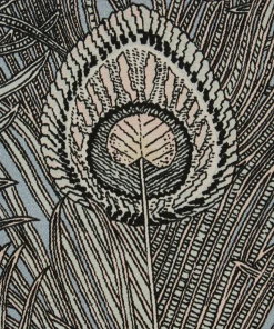 Liberty Fabrics Hera Feather Vintage Velvet, Pewter