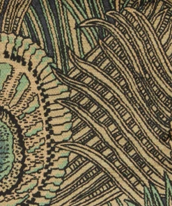 Liberty Fabrics New Hera Feather Vintage Velvet, Lapis