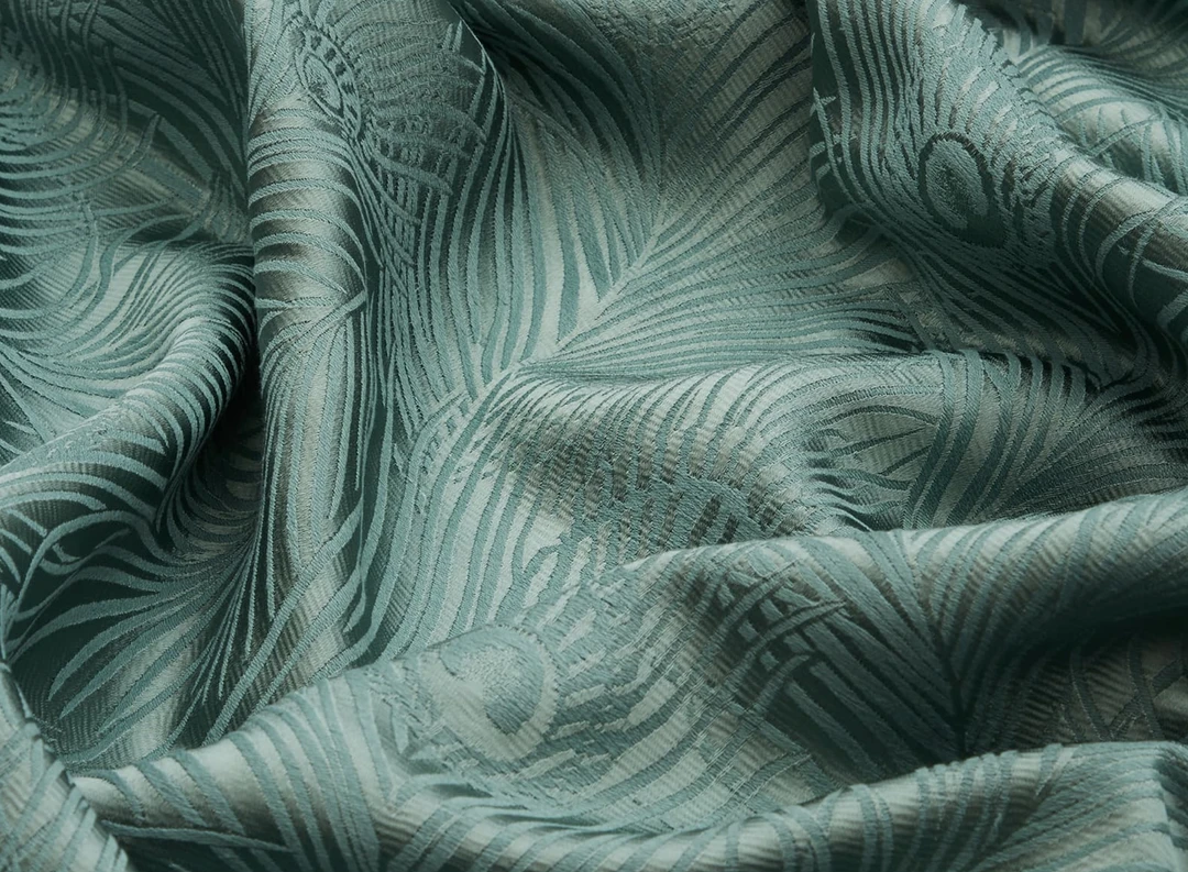 Liberty Fabrics Hera Plume Dyed Jacquard Scarab - Premium Linen & Cotton Fabric for Homeware 8 Liberty Fabrics Hera Plume Dyed Jacquard, Scarab