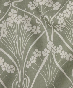 Liberty Fabrics Ianthe Bloom Mono Chiltern Linen, Lichen
