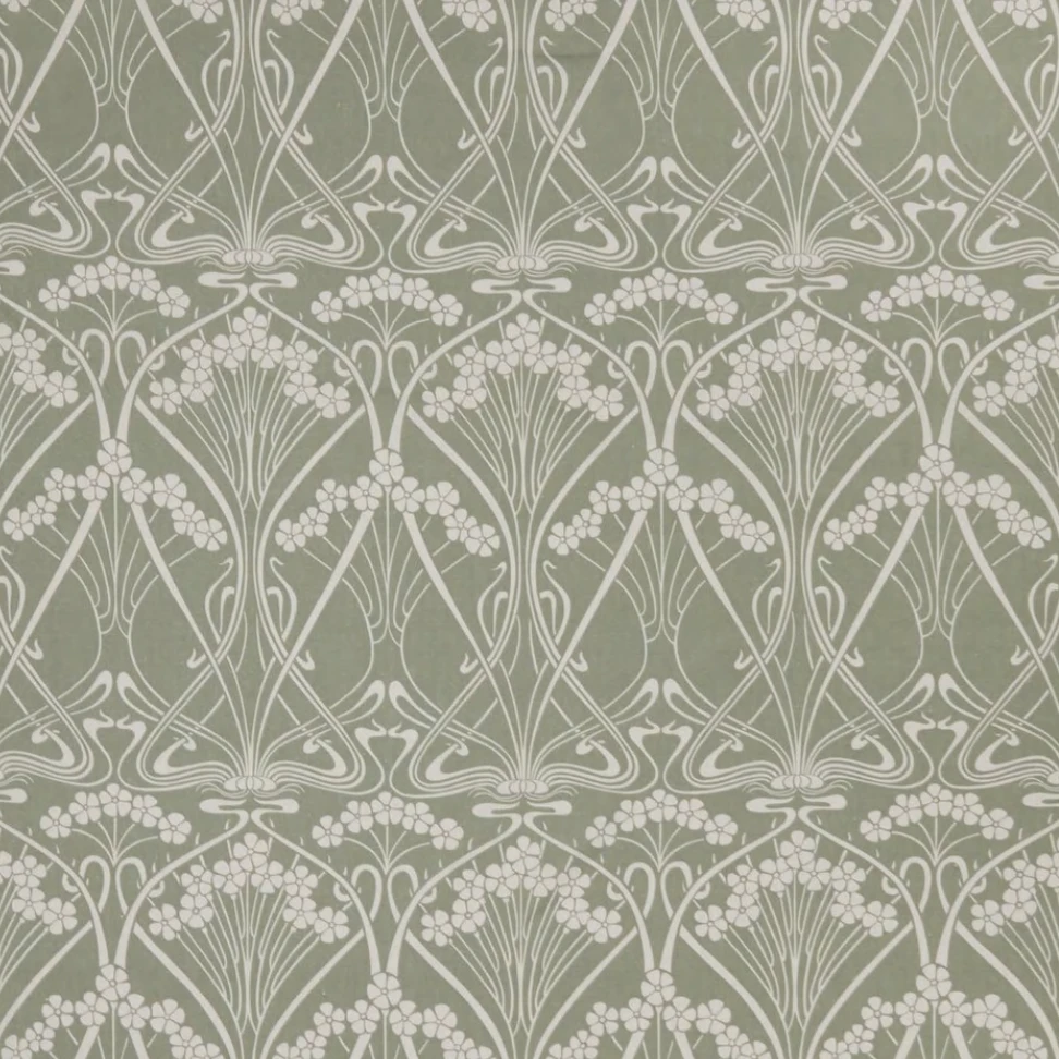 Liberty Fabrics Ianthe Bloom Mono Chiltern Linen in Lichen - Floral Heritage Homeware Fabric 3 Liberty Fabrics Ianthe Bloom Mono Chiltern Linen, Lichen