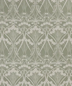 Liberty Fabrics Ianthe Bloom Mono Chiltern Linen, Pewter Plaster Pink New