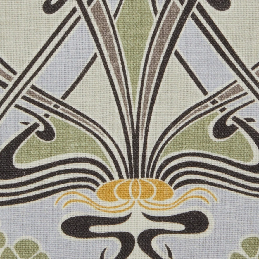 Liberty Fabrics New Ianthe Bloom Multi Ladbroke Linen - Floral Heritage Homeware Fabric 11 Liberty Fabrics New Ianthe Bloom Multi Ladbroke Linen, Lacquer