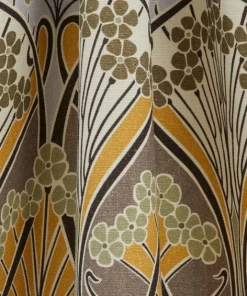Liberty Fabrics New Ianthe Bloom Multi Ladbroke Linen - Floral Heritage Homeware Fabric 36 Liberty Fabrics New Ianthe Bloom Multi Ladbroke Linen, Lacquer