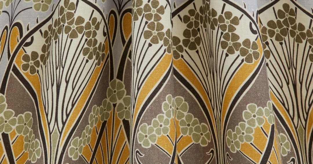 Liberty Fabrics New Ianthe Bloom Multi Ladbroke Linen - Floral Heritage Homeware Fabric 10 Liberty Fabrics New Ianthe Bloom Multi Ladbroke Linen, Lacquer