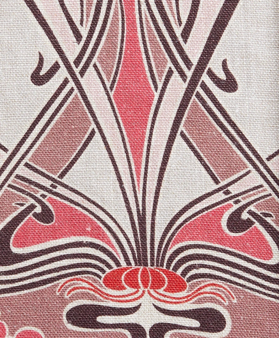 Liberty Fabrics New Ianthe Bloom Multi Ladbroke Linen - Floral Heritage Homeware Fabric 8 Liberty Fabrics New Ianthe Bloom Multi Ladbroke Linen, Lacquer