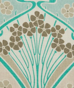 Liberty Fabrics New Ianthe Bloom Multi Ladbroke Linen - Floral Heritage Homeware Fabric 44 Liberty Fabrics New Ianthe Bloom Multi Ladbroke Linen, Lacquer