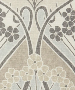 Liberty Fabrics New Ianthe Bloom Multi Ladbroke Linen, Pewter