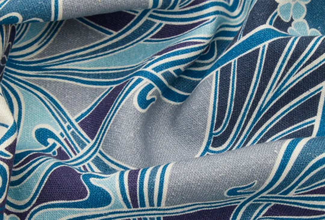 Liberty Fabrics New Ianthe Bloom Multi Ladbroke Linen - Floral Heritage Homeware Fabric 25 Liberty Fabrics New Ianthe Bloom Multi Ladbroke Linen, Lacquer