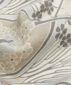 Liberty Fabrics New Ianthe Bloom Multi Ladbroke Linen, Pewter