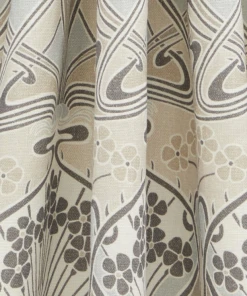 Liberty Fabrics New Ianthe Bloom Multi Ladbroke Linen - Floral Heritage Homeware Fabric 47 Liberty Fabrics New Ianthe Bloom Multi Ladbroke Linen, Lacquer