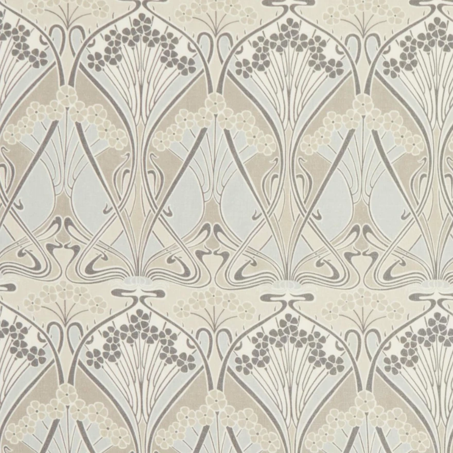 Liberty Fabrics New Ianthe Bloom Multi Ladbroke Linen - Floral Heritage Homeware Fabric 19 Liberty Fabrics New Ianthe Bloom Multi Ladbroke Linen, Lacquer