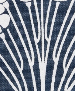 Liberty Fabrics New Ianthe Bloom Stencil Chiltern Linen, Pewter