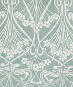 Liberty Fabrics Ianthe Velvet, Lichen Robin's Egg