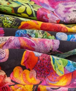 Liberty Fabrics Jeffery Rose Tree Vintage Velvet, Orchard New