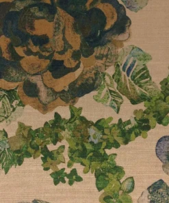 Liberty Fabrics Jeffery Rose Tree Vintage Velvet, Orchard New