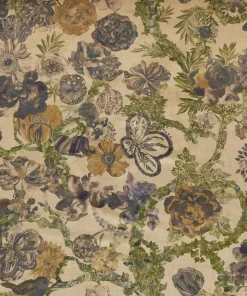 Liberty Fabrics Jeffery Rose Tree Vintage Velvet, Golden