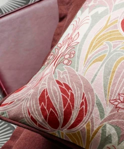 Liberty Fabrics Katherine Nouveau Emberton Linen in Jade - Bohemian Dream Collection 26 Liberty Fabrics Katherine Nouveau Emberton Linen, Jade New