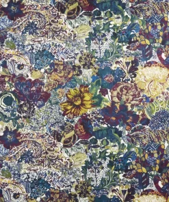 Liberty Fabrics New May Anniversary Vintage Velvet, Myriad