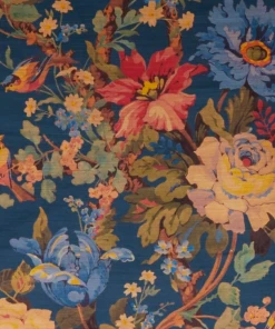 Liberty Fabrics New Lady Kristina Rose Vintage Velvet, Lichen