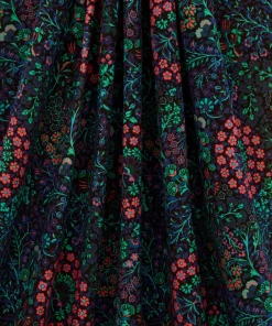 Liberty Fabrics Marquess Garden Cotton Velvet - Dragonfly New | Floral Heritage Homeware Fabric 16 Liberty Fabrics Marquess Garden Cotton Velvet, Dragonfly New