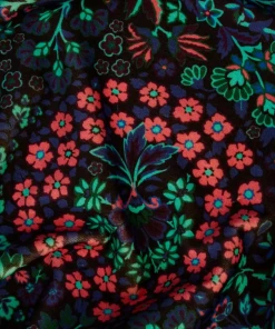Liberty Fabrics New Marquess Garden Cotton Velvet, Lacquer
