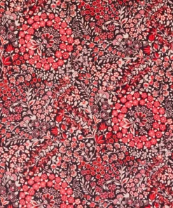 Liberty Fabrics Marquess Garden Cotton Velvet - Dragonfly New | Floral Heritage Homeware Fabric 21 Liberty Fabrics Marquess Garden Cotton Velvet, Dragonfly New