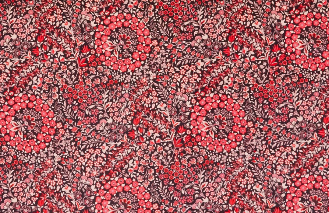 Liberty Fabrics Marquess Garden Cotton Velvet - Dragonfly New | Floral Heritage Homeware Fabric 12 Liberty Fabrics Marquess Garden Cotton Velvet, Dragonfly New