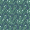 Annika Reed Studio Lily Of The Valley Wallpaper, Leaves At Midnight