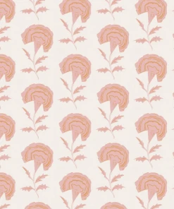 Annika Reed Studio New Marigold Wallpaper, Pink