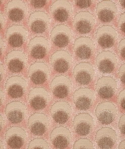 Liberty Fabrics Ottoman Spot Cut Velvet Fabric In Jade Rose & Thorn