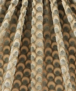 Liberty Fabrics Ottoman Spot Cut Velvet Fabric In Pewter