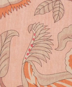 Liberty Fabrics Palampore Trail Landsdowne Linen In Jade Ointment