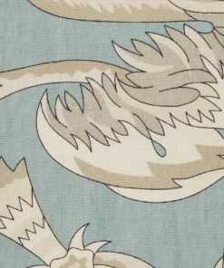 Liberty Fabrics Palampore Trail Landsdowne Linen In Pewter Blue