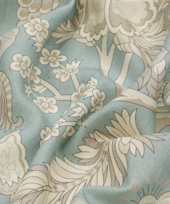 Liberty Fabrics Palampore Trail Landsdowne Linen In Lichen