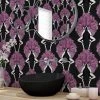 The Graduate Collection Showgirls Wallpaper Metallic Pink & Black New