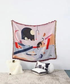 Stray Studio Blankets And Throws - Mimi