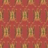Annika Reed Studio New Tibetan Tiger Wallpaper Burnt Orange