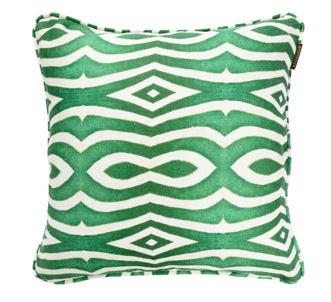 Mind The Gap Havana Tropicana Riverside & Anthracite Double-Sided Cushion - Retro Home Decor 3 Mind The Gap Havana Tropicana Riverside & Anthracite Double Side Cushion
