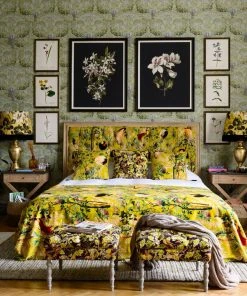 Mind The Gap Velvet Fabrics, Chinoiserie