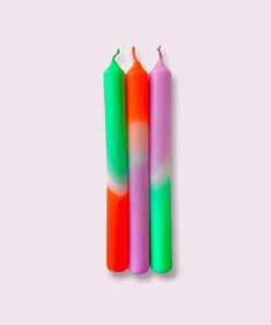 Pink Stories New Neon Taper Candles Surfing Bondi