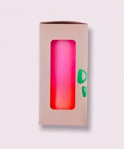 Pink Stories Neon Dip Dye Glitter Pillar Candle - Pink | Bohemian Dream Home Decor 10 Pink Stories New Neon Dip Dye Glitter Pillar Candle - Pink
